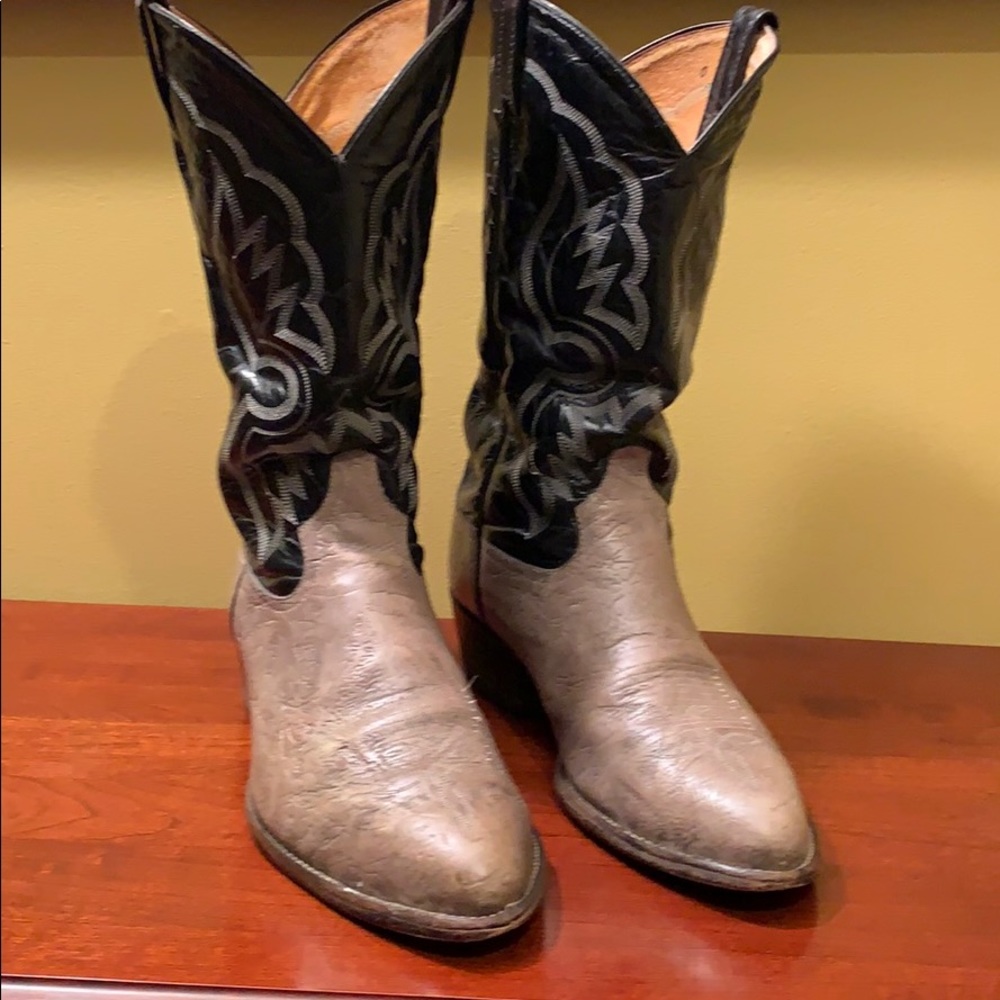 Tony Lama Cowboy Boots 9 1/2 EE